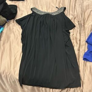 Valerie Bertinelli Size 6 Black Cocktail Dress